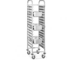 Chariot Echelle Boulangerie Inox Gn 160 Niveaux Chariot De Service Cuisine F
