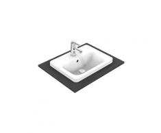 Ideal Standard Connect Lavabo à encastrer rectangulaire 580mm E5044, Coloris: Blanc - E504401
