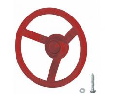 Fatmoose - WICKEY Volant rouge pour aire de jeux, portique balançoire & cabane enfant