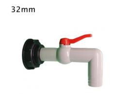 Adaptateur de réservoir ibc en plastique S60x6 Connecteur de robinet de tuyau de jardin Connecteur