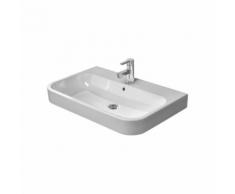 Duravit Meuble lavabo Happy D.2 100cm avec trop-plein, avec trou de coulée banc, 1 trou de coulée,