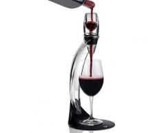 Carafe 1 pièce, filtre carafe à vin, Versailles, (argent + noir)