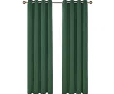 Deconovo - Rideaux Occultants Isolant Thermique avec Oeillet pour Décoration Maison Chambre, 2