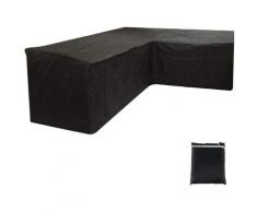Housse Canapé d'angle Jardin imperméable, Bâche Mobilier de terrasse en Forme L, Couverture canapé