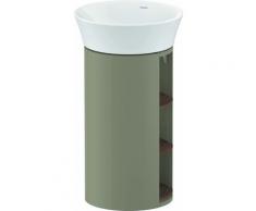 Duravit White Tulip, meuble sous-vasque sur pied, largeur 350 x profondeur 410mm, avec compartiment