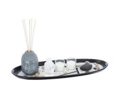 Coffret Senteur Bouddha Plateau, Diffuseur de parfum , Bougies parfumées et accessoires - Atmosphera