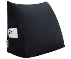 Coussin de Lecture Compensé, Triangulaire Coussin à Coins, Gros Coussin Canapé, Traversin Tête de