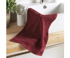 1001kdo Pour La Maison - Serviette de toilette invite 30 x 50 cm Colors bourgogne