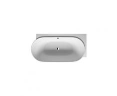 Duravit Ag - Duravit Luv baignoire d'angle droite 185x95cm, habillage sans couture, deux pentes