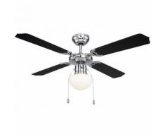 Ventilateur de plafond LED RGB, application et commande vocale