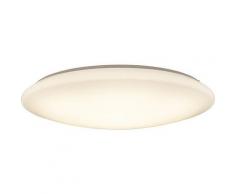 Plafonnier LED 80cm effet étoilé avec télécommande - Extrema Qazqa Moderne Luminaire avec variateur