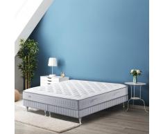 Simmons - Ensemble INITIAL - Matelas ressorts ensachés + Sommier tapissier 2x80x200