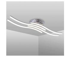 Goeco - Plafonnier LED, Plafonniers Design Incurvés Élégants, 4 Panneaux LED Intégrés, 24W 2.000