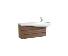 Laufen IL BAGNO ALESSI Un meuble sous-lavabo pour lavabo 14974, étagère gauche, 485x995x322, 2