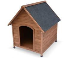 Niche pour chien en bois COCKER XL, cabane pour chien 88 x 82 x 99cm