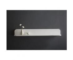 Étagère murale pour salle de bain en fonte minérale PB4202 - 90x12x12 cm