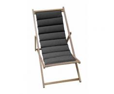 JARDIN PRIVE Chilienne matelassée - Ardoise