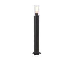 Lampadaire d'extérieur Moderne noir 80 cm - Rullo Moderne Luminaire exterieur IP44 Cylindre / rond