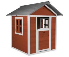 AXI Maison Enfant Beach Lodge en Rouge | Maison de Jeux en Bois FFC pour Les Enfants | Maisonnette