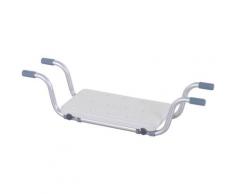 Siège de baignoire - siège de bain suspendu réglable - tabouret de salle de bain - dim. 71-81L x