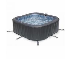 Spa MSPA gonflable carré 6 personnes – Tekapo 6 noir , avec accessoires