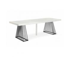 Table extensible Factory Effet Marbre