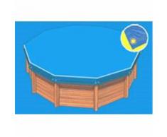 Bâche hiver Eco bleue compatible piscine Ubbink Océa 580
