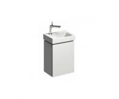 Xeno 2 Meuble sous-lavabo pour lave-mains 807040 380x525x265mm, blanc, laqué brillant - 807040000