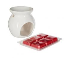 Brûle-Parfum & Cire 30g Fruits Rouges
