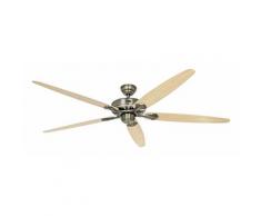 Ventilateur de plafond CLASSIC ROYAL - Ø hélice 1800 mm - érable / hêtre / laiton ancien