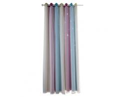 Rideaux Etoiles Rideaux Occultants Pour Enfants Filles Chambre Salon Colore Double Couche Etoiles