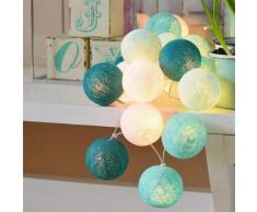 Guirlande Lumineuse Intérieur, Boule Lumineuse Décoration Maison Lumineuse Chambre (20 Boules de 60