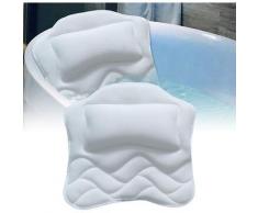 Oreiller Bain en Maille d'air 5D, Appui-tête, Oreiller Cervical, Dos, Support D'épaule, Oreiller