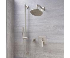Hudson Reed Aldwick – Mitigeur de Douche Mécanique avec Inverseur, Pommeau de Douche Rond et