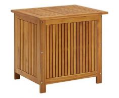 Boîte de rangement de jardin 60x50x106 cm Bois d'acacia solide