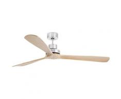 Ventilateur de plafond modèle LANTAU-G-matte de nickel