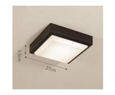 Plafonnier LED étanche, LED Lampe de plafond IP65 pour Salon, Salle de Bain, Bureau, Extérieur