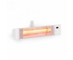 Blumfeldt Gold Fever Smart Chauffage rayonnant infrarouge 2000W Bluetooth blanc