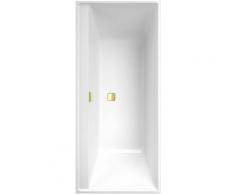 Villeroy et Boch - Baignoire rectangulaire Collaro, 170 X 75, Star white, gold