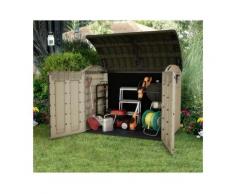 Chalet&jardin - Grand coffre de jardin - 2000L - Beige - 177 x 113 x 134 cm