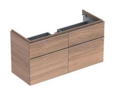 Keramag iCon Meuble sous-lavabo 840420 1190x620x477mm, poli alpin brillant, Coloris: Chêne naturel
