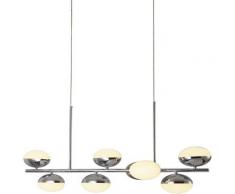 Suspension Led 8 Lumières Keira 60W Réglable