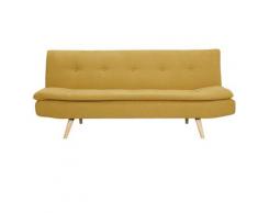 Canapé convertible scandinave 3 places SENSO - Jaune