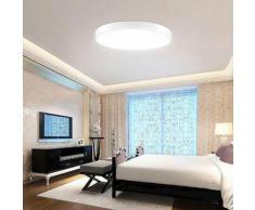 Hommoo - 3 PCS Plafonnier rond ultra-mince à LED pour la cuisine de salle de bain LiVing