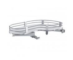 Ferrure d'angle uniko - Pour caisson de profondeur mini : 500 mm - Pour caisson de largeur mini :