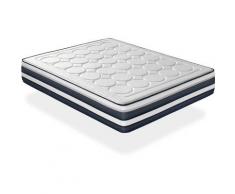 Matelas 90X200 MEMOLATEX - HAUTEUR 28 CM - Renforcement lombaire en latex et memoire de
