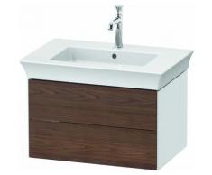 Duravit White Tulip, meuble-lavabo suspendu, largeur 684 x profondeur 458mm, avec 2 tiroirs, avec
