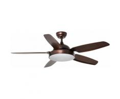Ventilateur de plafond LEYTE - Marron