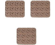 Lot de Tapis propreté lavables pour Chien et Chiot, Réutilisables,Design à Plusieurs