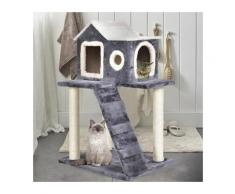 Costway - Arbre à Chat avec Griffoir Sisal /Centre d'Activités avec une nacelle et une échelle